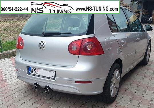 GOLF 5 r32 gti zadnji branik navlaka difuzor